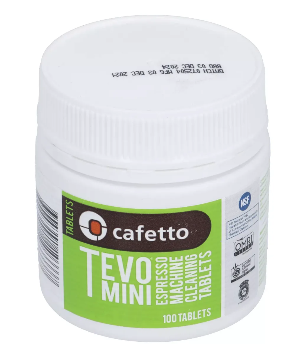 Cafetto Tevo Mini čisticí tablety do kávovaru (100 ks)